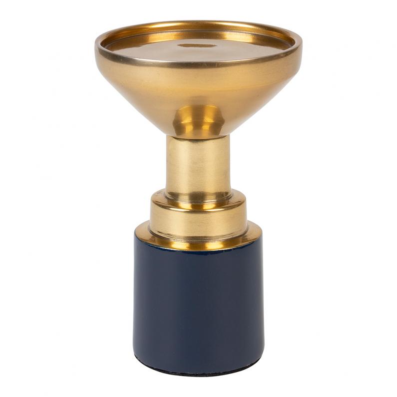 zuiver Glam Kandelaar Blauw S