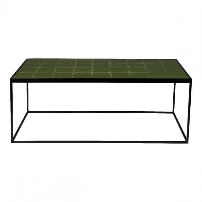 zuiver Glazed Salontafel Groen