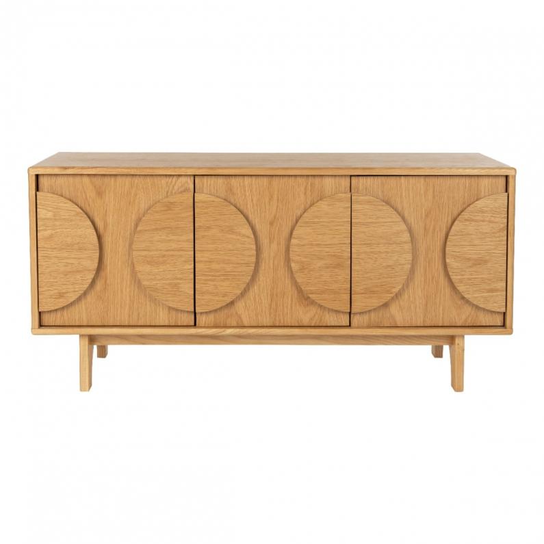 zuiver Groove Dressoir Eiken 3 deuren