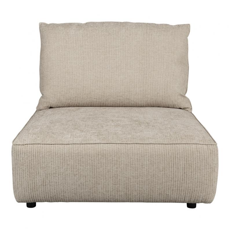 zuiver Hunter 1 5-zitsbank Element Met Rug Sand