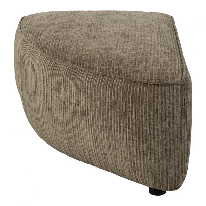 zuiver Hunter Bank Element Rond Hoek Links Moss