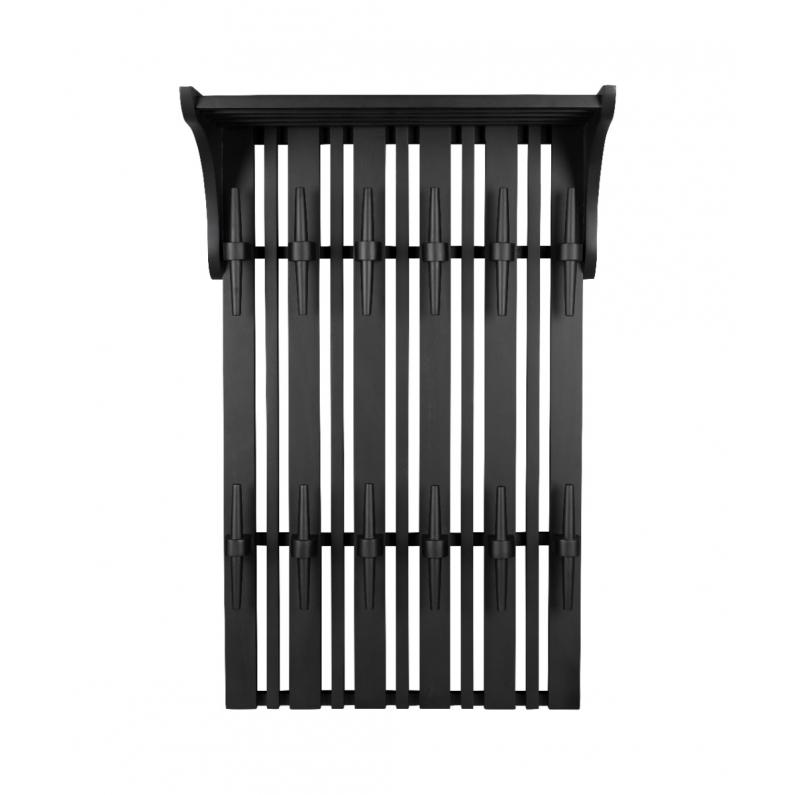 zuiver Jakub Wall Coat Rack Shelf Black