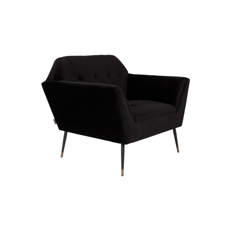 zuiver Kate Lounge Chair Black