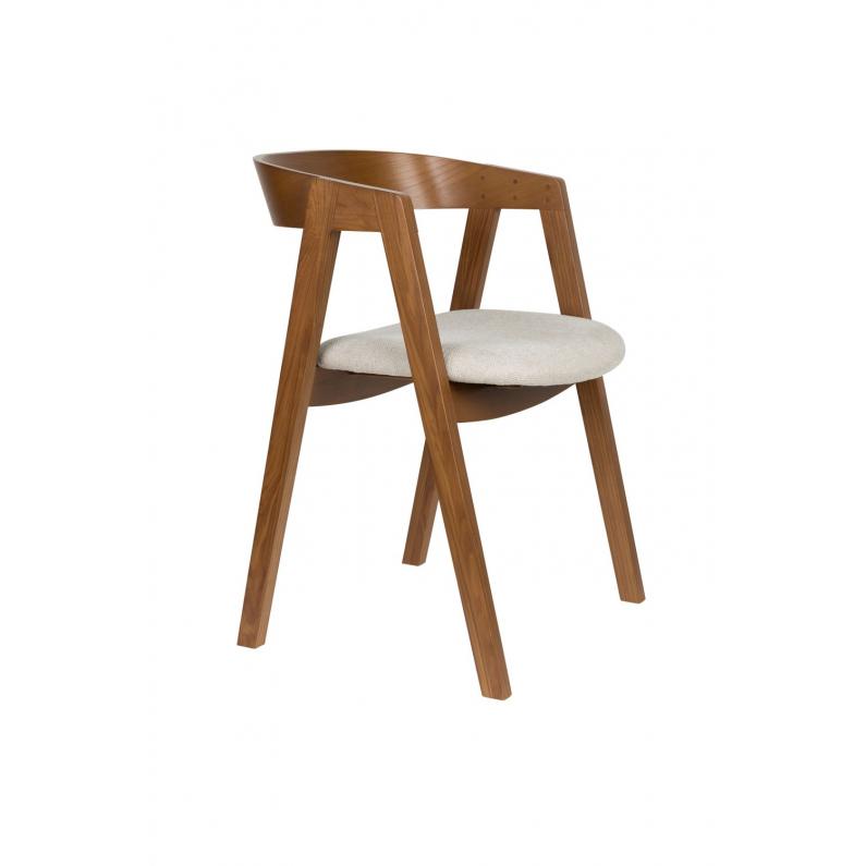 zuiver Mads Stoel Walnoot