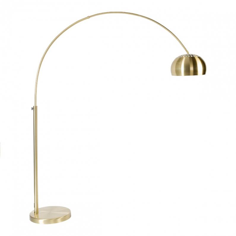 zuiver Metal Bow Vloerlamp Goud