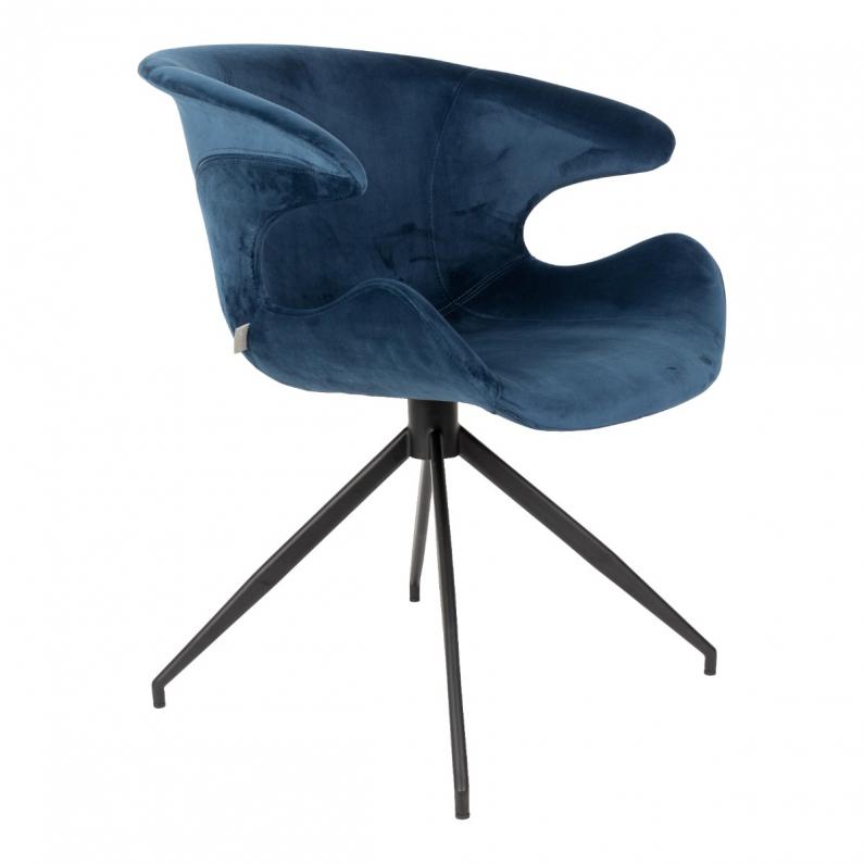 zuiver Mia Armstoel Blauw