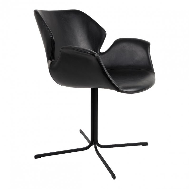 zuiver Nikki Armstoel Zwart