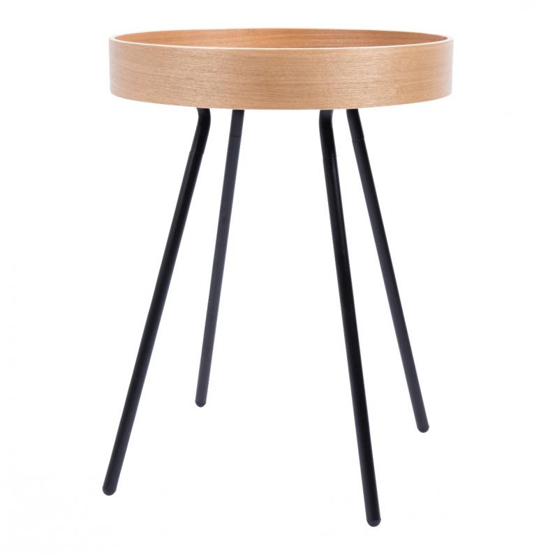 zuiver Oak Tray Bijzettafel