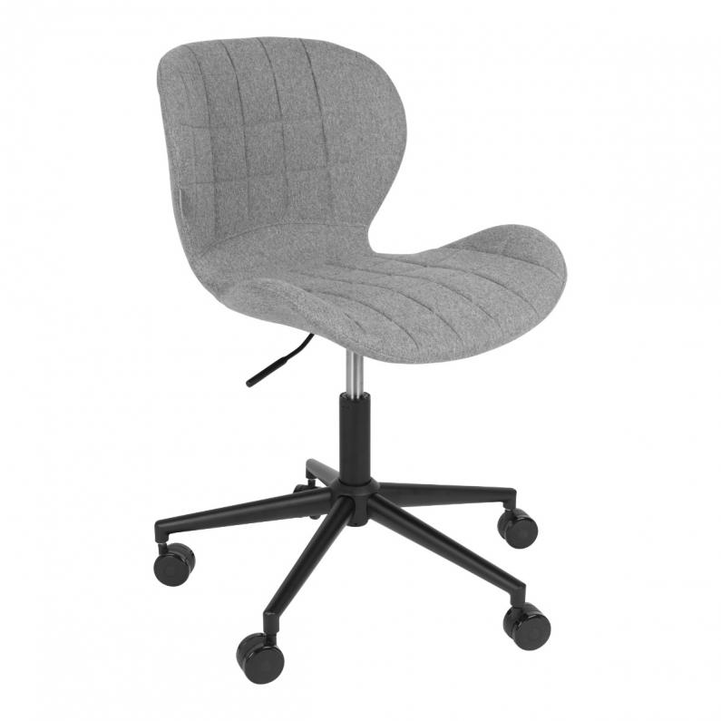 zuiver OMG Bureaustoel Zwart/Grijs
