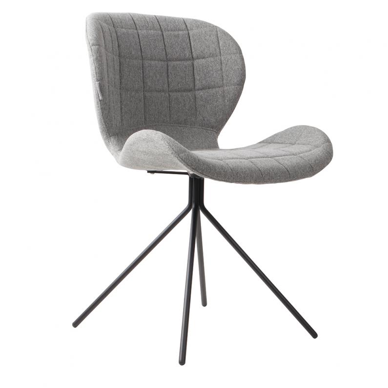 zuiver OMG Stoel Licht Grijs