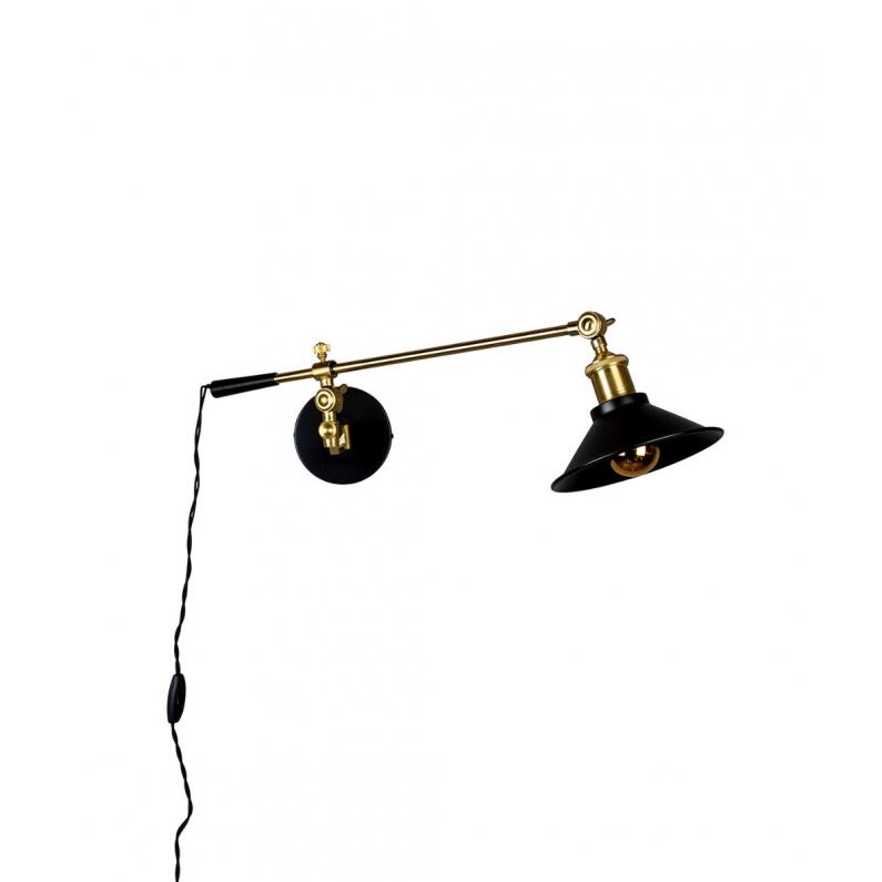 zuiver Penelope Wall Lamp Black
