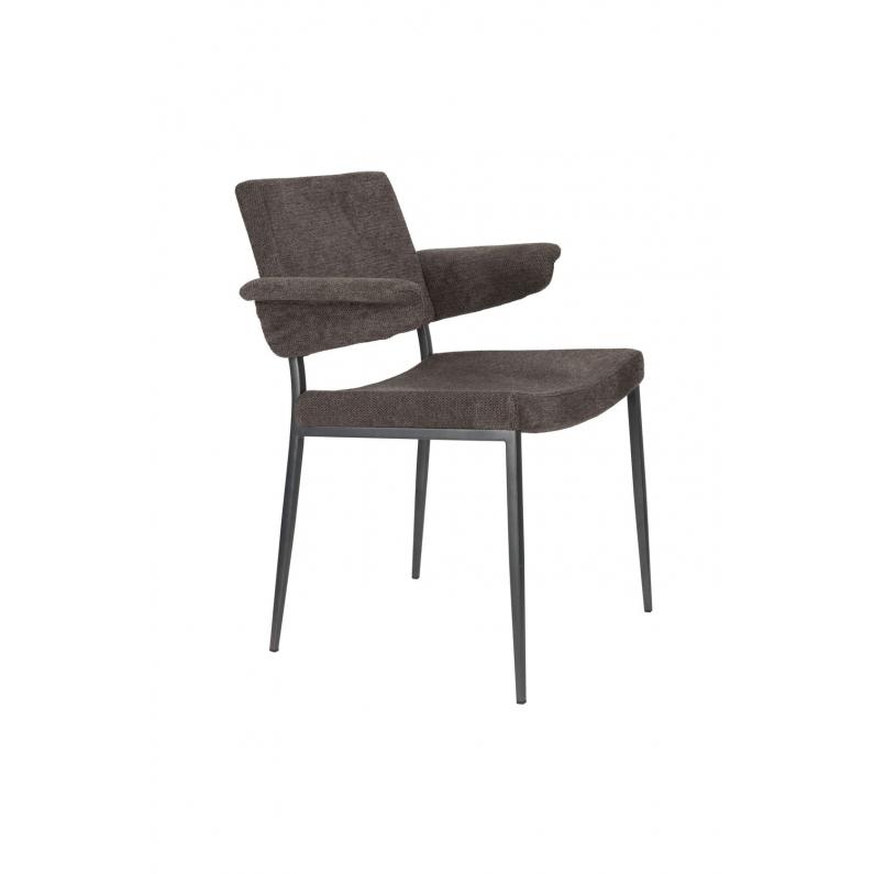 zuiver Portland Armstoel Grijs