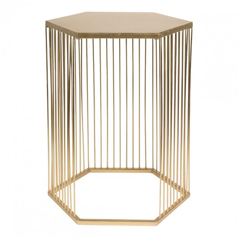 zuiver Queenbee Bijzettafel Goud