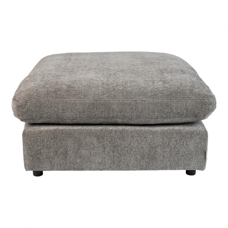 zuiver Sense Soft Hocker Grijs