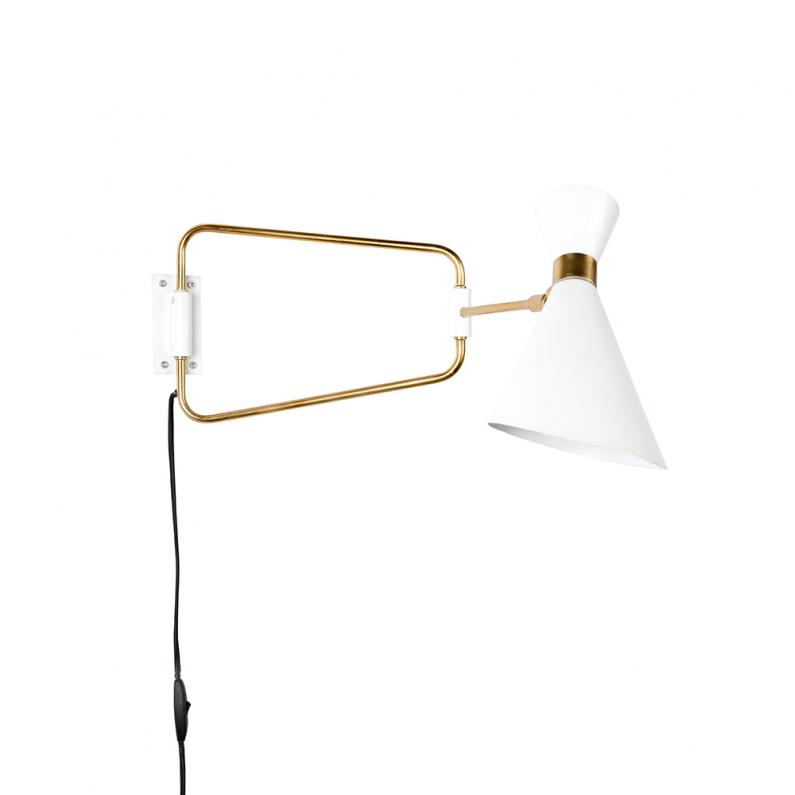 zuiver Shady Wandlamp Wit
