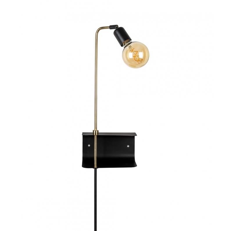 zuiver Shaw Wall Lamp Black