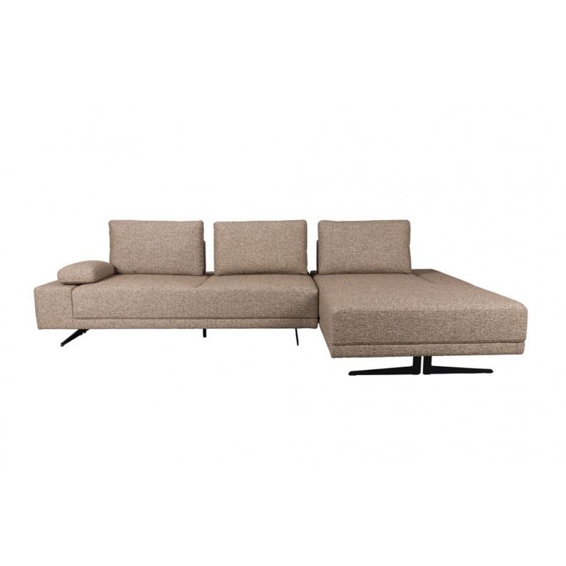 zuiver Shelly Bank Cinnamon Rechts Chaise Longue