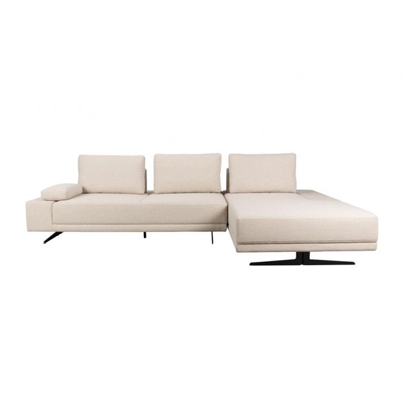 zuiver Shelly Bank Off-White Rechts Chaise Longue