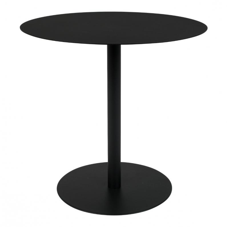 zuiver Snow Bijzettafel Rond S Zwart