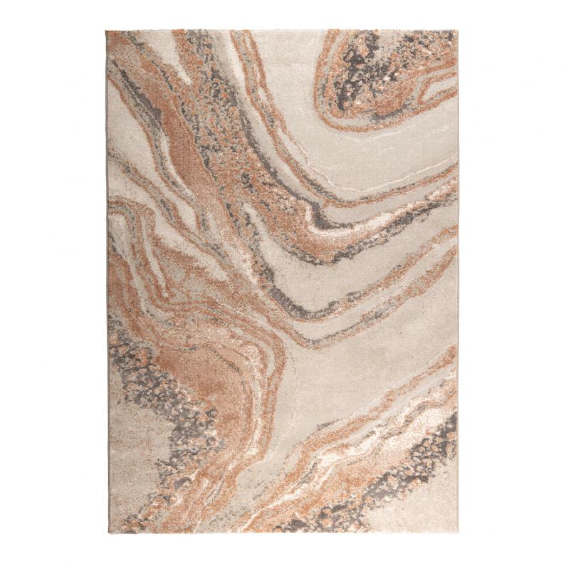 zuiver Solar Vloerkleed 160x230 Grijs/Terra