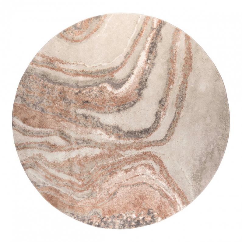 zuiver Solar Vloerkleed '200 Grijs/Terra