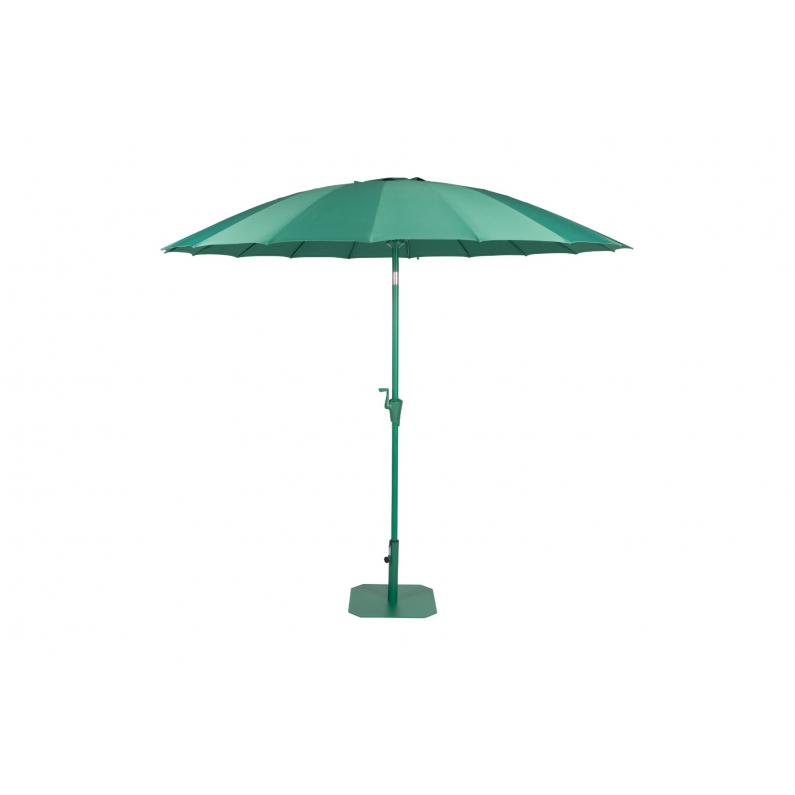 zuiver Sunshine Parasol + Voet Groen