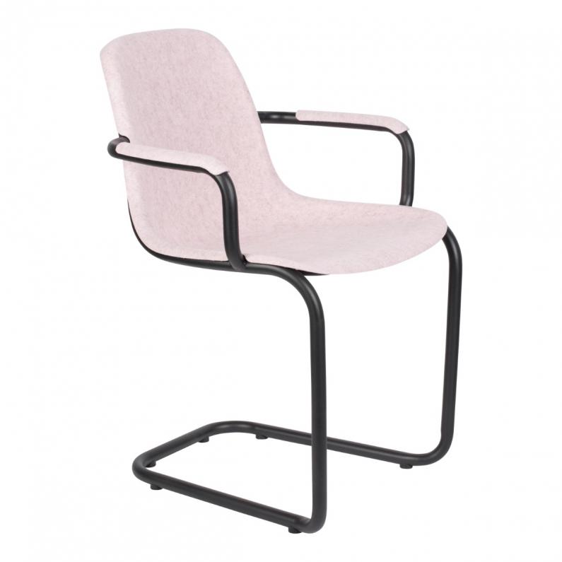 zuiver Thirsty Armstoel Roze