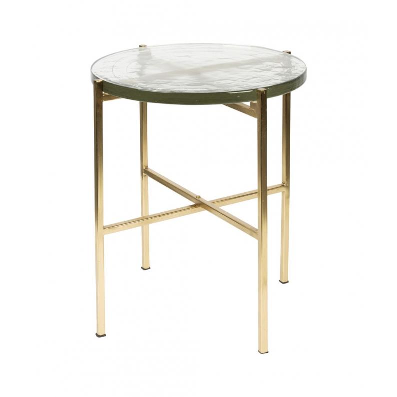 zuiver Vidrio Side Table Brass