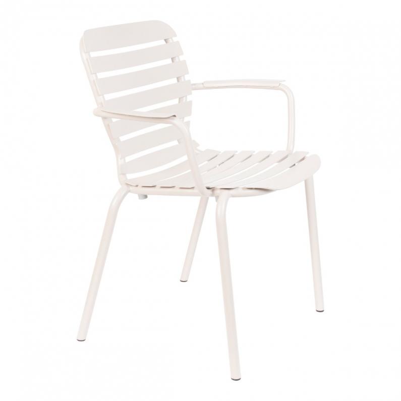 zuiver Vondel Tuin Armstoel Clay Wit