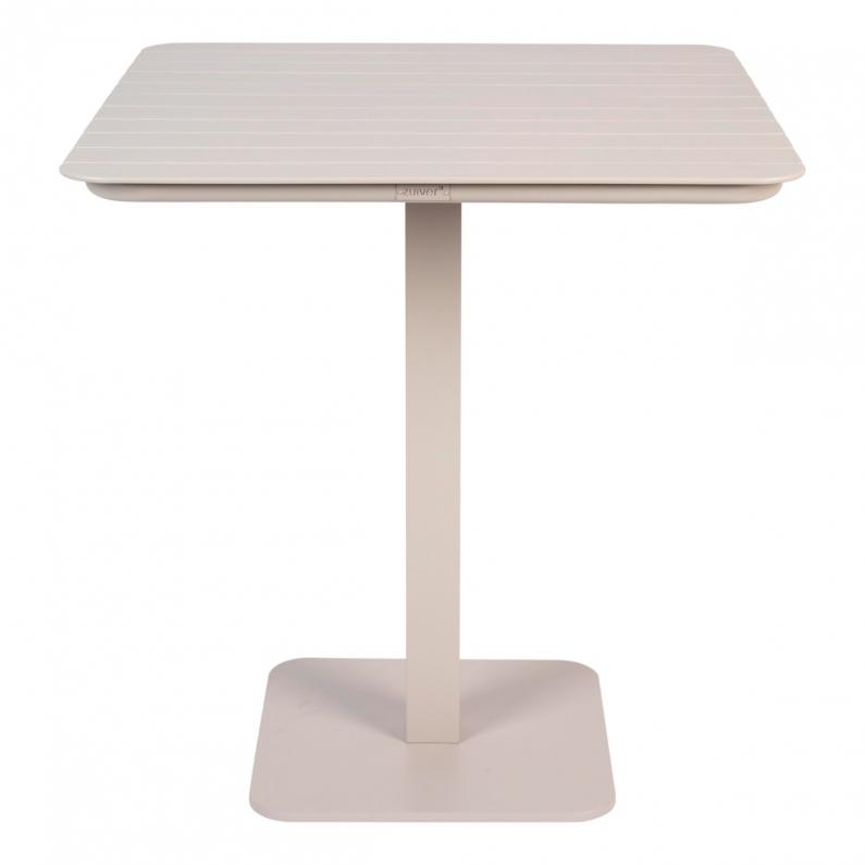 zuiver Vondel Tuin Bistrotafel 71x71 Clay Wit