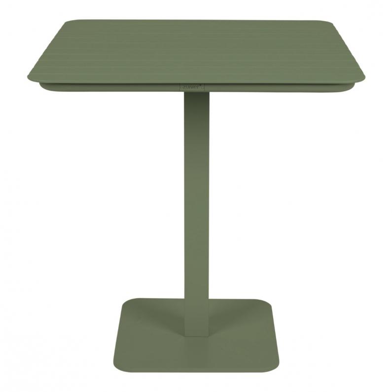 zuiver Vondel Tuin Bistrotafel 71x71 Groen