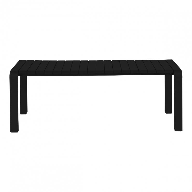 zuiver Vondel Tuinbank 129 5x45 Zwart
