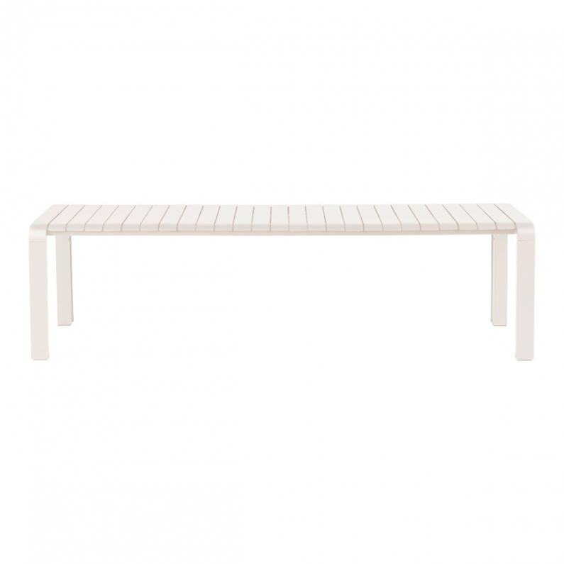 zuiver Vondel Tuinbank 175x45 Clay Wit
