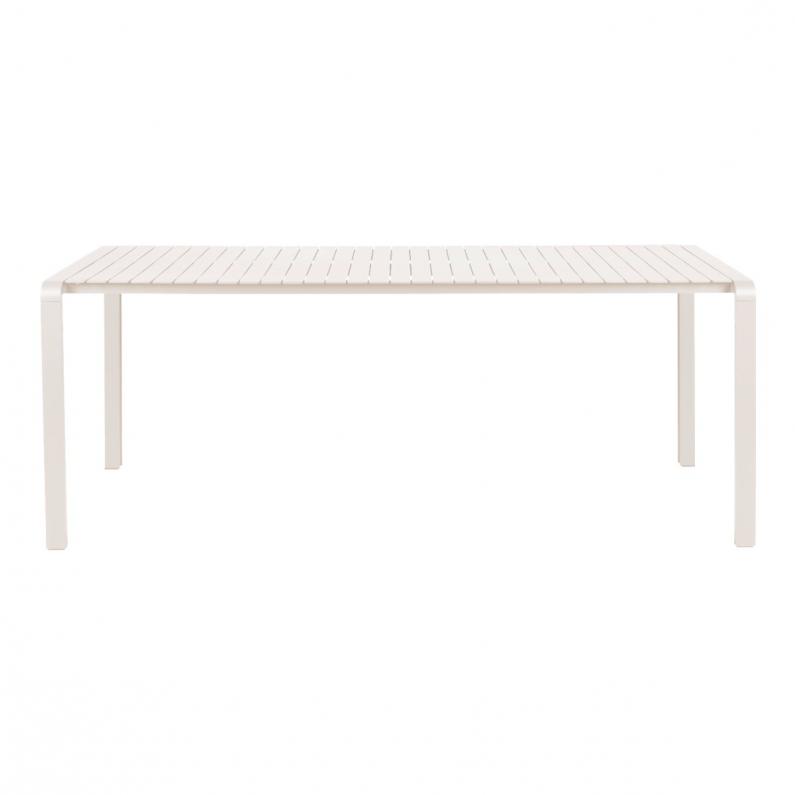 zuiver Vondel Tuintafel 214x97 Clay Wit