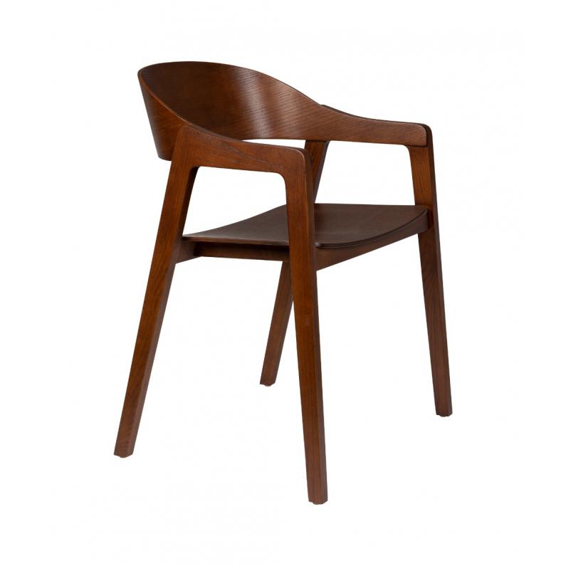 zuiver Westlake Armstoel Walnoot