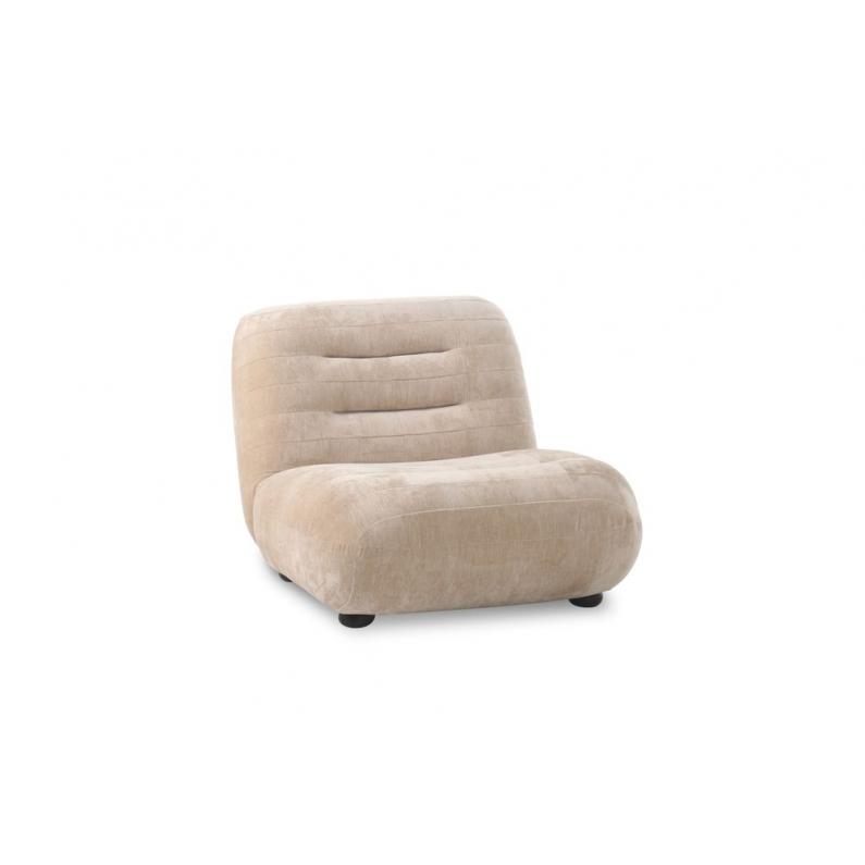 zuiver Wyatt Fauteuil Velours Beige