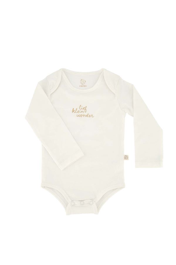 zusss rompertje in geschenkdoosje lief klein wonder wit