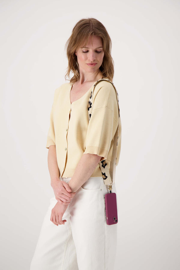 zusss telefoonkoord van kraaldessin panter multicolor