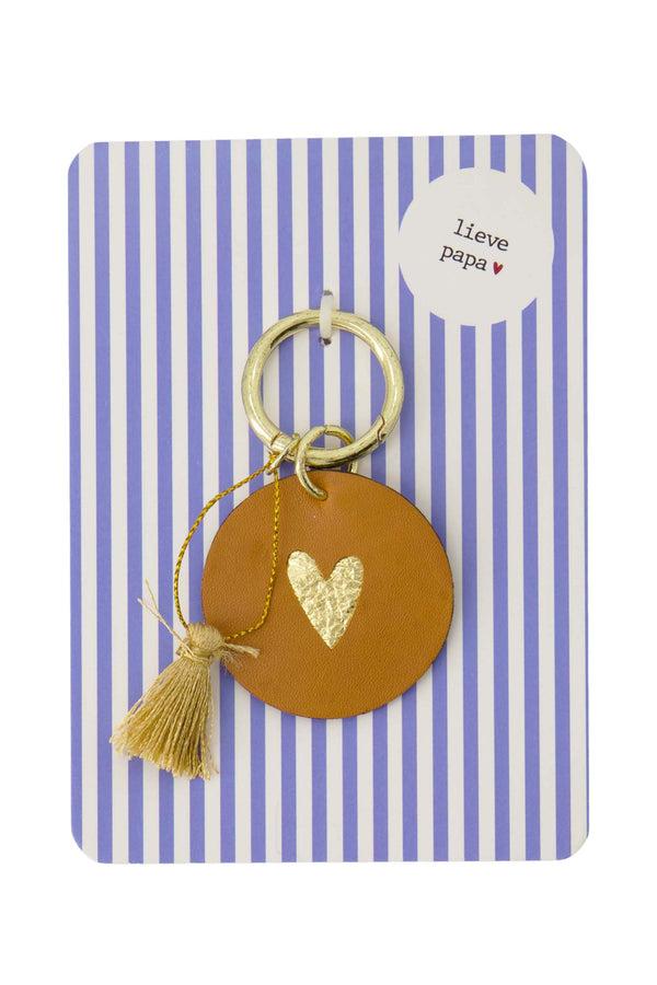 zusss ansichtkaart sleutelhanger lieve papa blauw