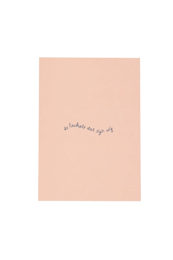 zusss ansichtkaart zalm