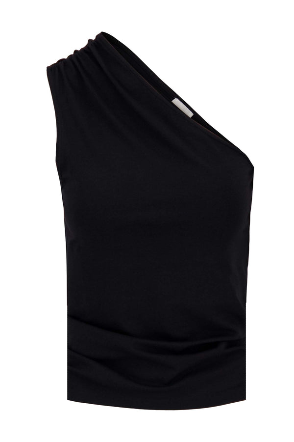 Zusss Asymmetrische Top Zwart