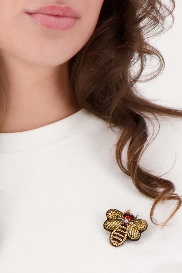 zusss Bijen broche goud