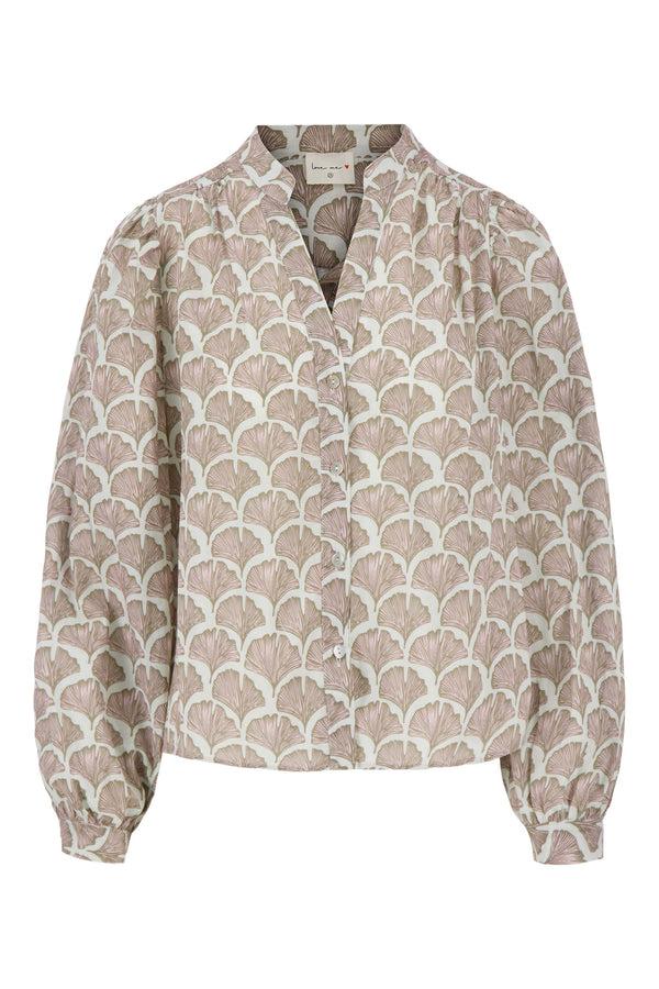 Zusss Blouse Lange Mouw Met Print Bloem Multicolor