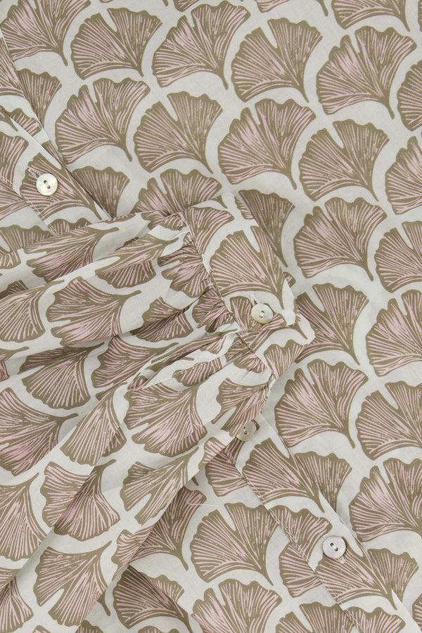 Zusss Blouse Lange Mouw Met Print Bloem Multicolor