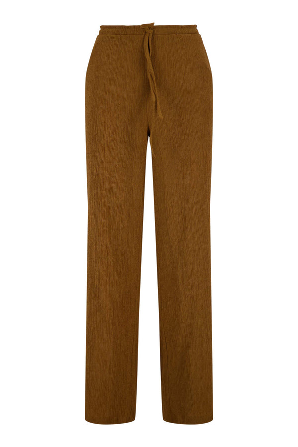 Zusss Crincle Broek Camel