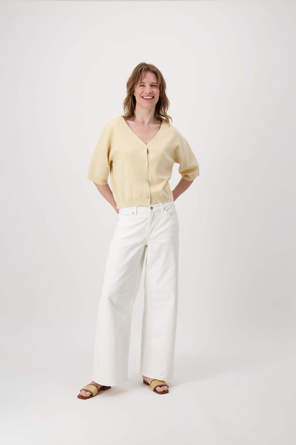 Zusss Fijnbrei Vestje Sahara