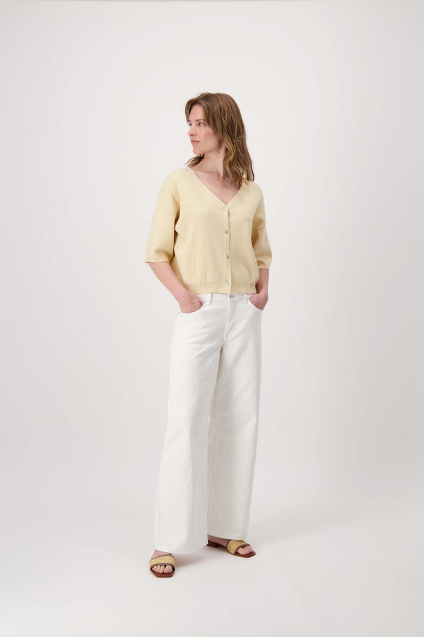 Zusss Fijnbrei Vestje Sahara