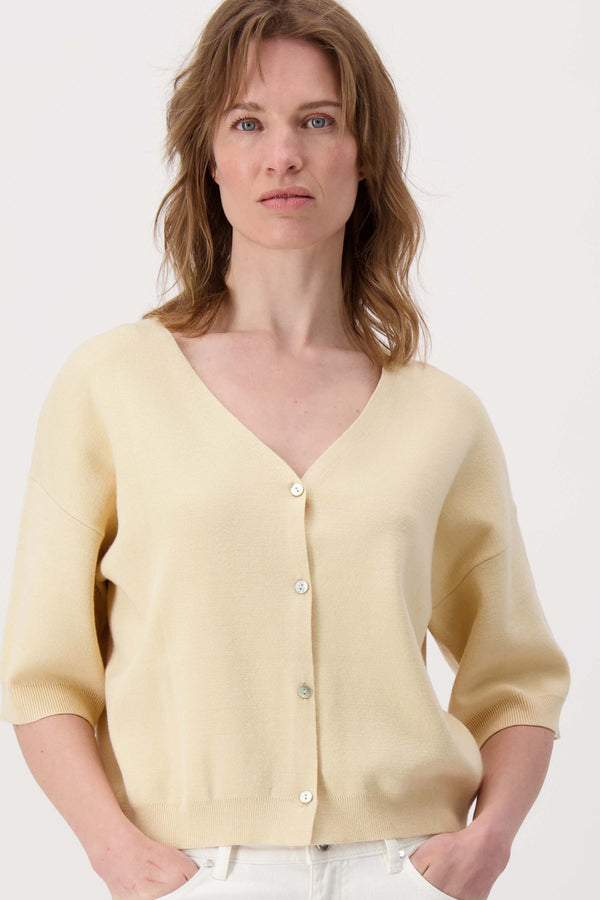 zusss fijnbrei vestje sahara