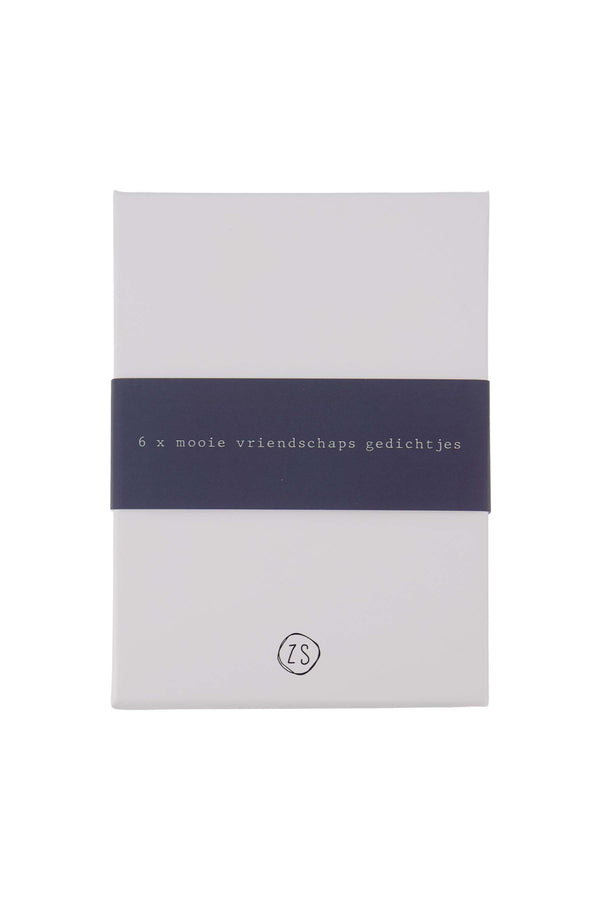 Zusss Gedichtenbundel Wit / Blauw