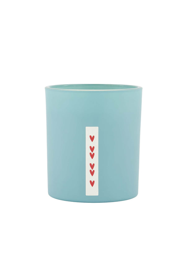 zusss geurkaars in glas grijsblauw